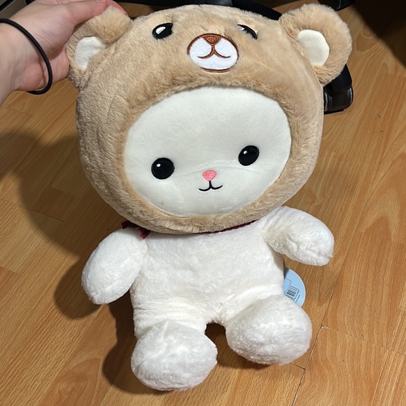 Cute Plush in a Teddy Hat SALE - Picture 1 of 6